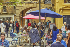 Abbey St, Bath, Great Britain.