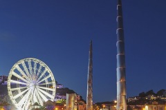 Torquay harbour at dusk, Torbay, Devon, Great Britain.