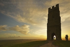 Glastonbury Tor, Glastonbury, Somerset, Great Britain.