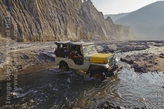 Travelling to the Mt Pinatubo crater lake, Mt Pinatubo, Zambales, Philippines.