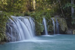 Cambugahay Falls, nr Lazi, Siquijor, Philippines.