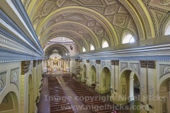 Inside the Basilica of St Martin de Tours, Taal town, Calabarzon, Luzon, Philippines.