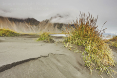 Vestrahorn seen from Stokksnes, near Hofn, Iceland.