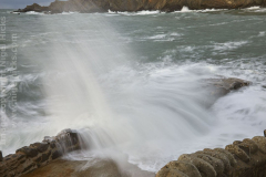 Hartland Quay, near Bideford, north Devon, Great Britain.