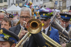The Helston Floral Dance, 8 May 2018, Helston, Cornwall, Great Britain.