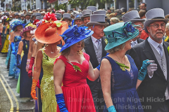 The Helston Floral Dance, 8 May 2018, Helston, Cornwall, Great Britain.