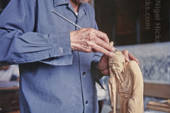 A master carver, Lukang, Taiwan.