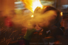 Ottery Tar Barrels, Ottery St Mary, Devon, Great Britain. 4th Nov 2017.