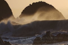 Surf at Blegberry, nr Hartland Quay, Devon, Great Britain.