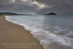 St Michael's Mount in early morning light